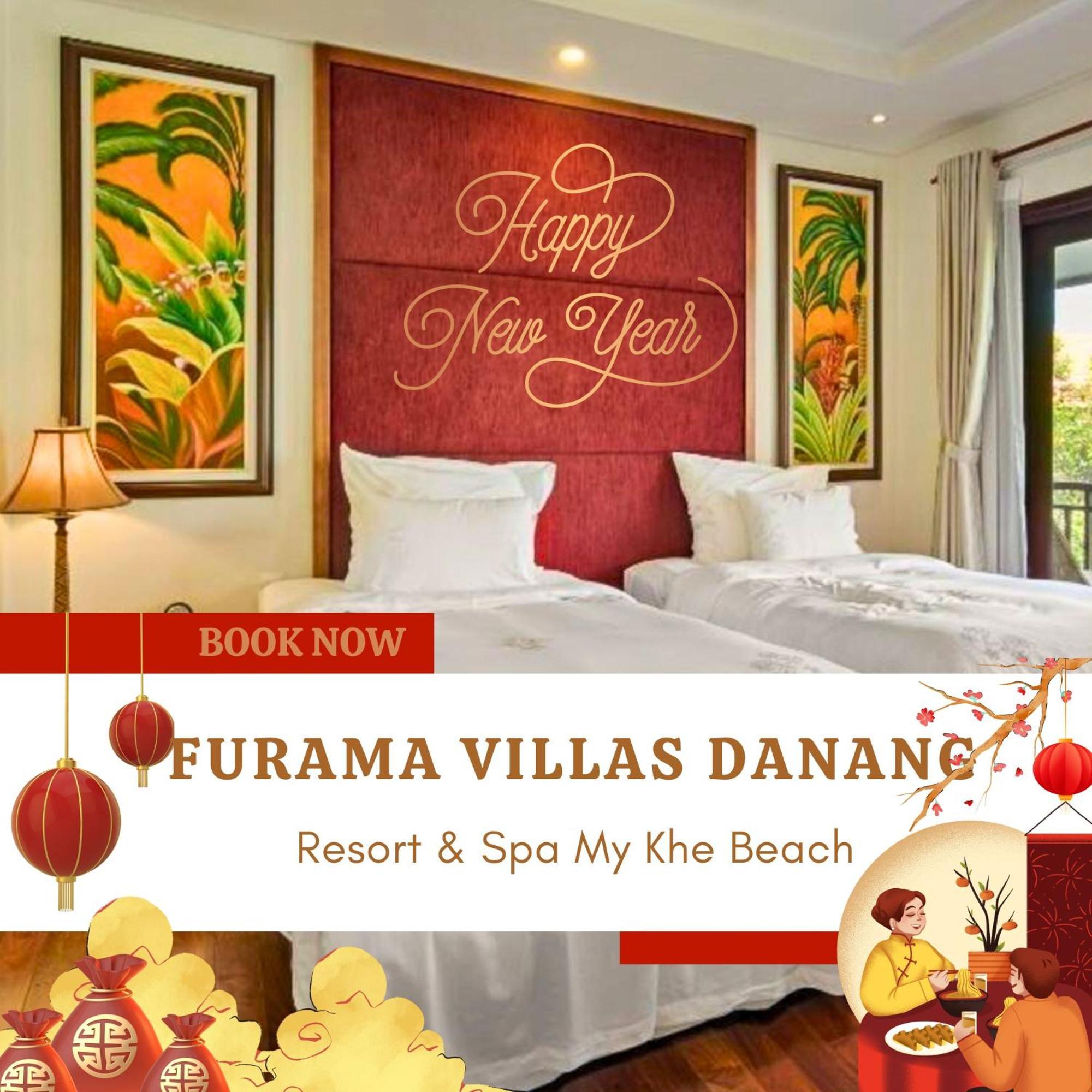 Da Nang Paradise Center My Khe Beach Resort & Spa Kültér fotó